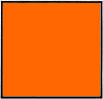 CT10 Labels, 29 x 28mm, 1000 Labels per Roll, Fluorescent Orange, 20 Roll Pack