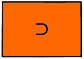 CT6 Labels, 23 x 16mm, 1250 Labels per Roll, Fluorescent Orange, 36 Roll Pack/45k Labels